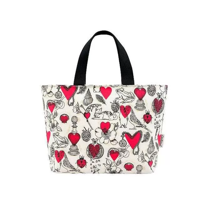 Lunch Boxes & Bottles*Cath Kidston Shape My Heart Lunch Tote