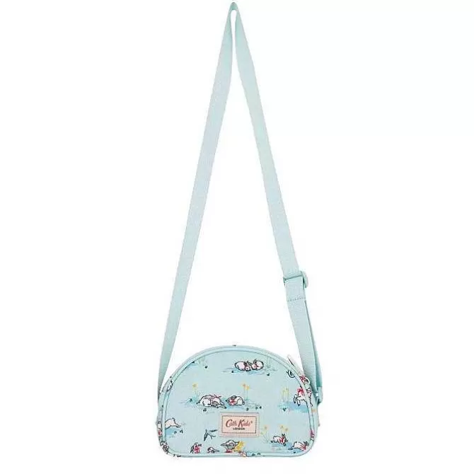 Bags*Cath Kidston Spring Bunnies And Lambs Half Moon Cross Body Bag