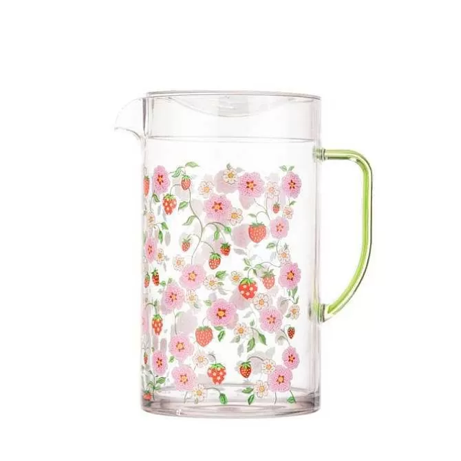 Picnic Essentials*Cath Kidston Strawberry Acrylic Picnic Pitcher Jug