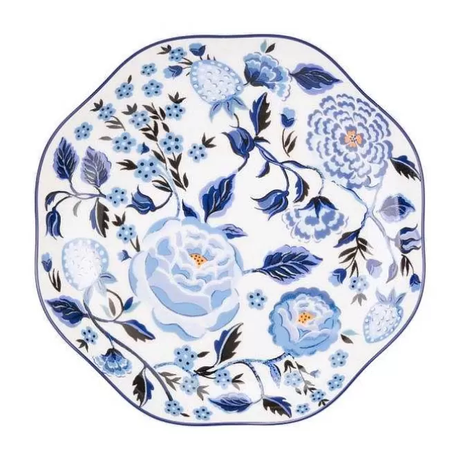 Cooking & Dining*Cath Kidston Strawberry Garden Blue New Bone China Pasta Bowl