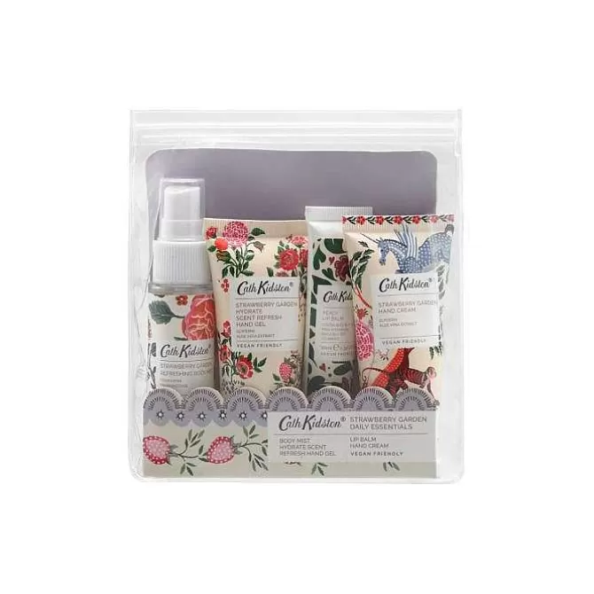 Home Fragrance & Toiletries*Cath Kidston Strawberry Garden Daily Essentials Kit