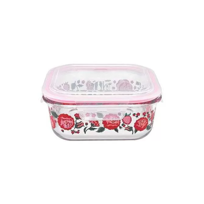 Lunch Boxes & Bottles*Cath Kidston Strawberry Garden Glass Storage Box