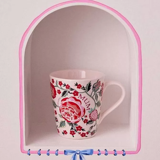 Mugs*Cath Kidston Strawberry Garden Red 'Amazing Mum' Stanley Mug