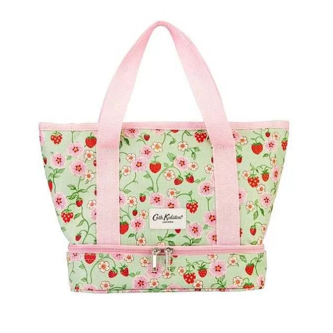 Picnic Essentials*Cath Kidston Strawberry Small Tote Lunch Bag