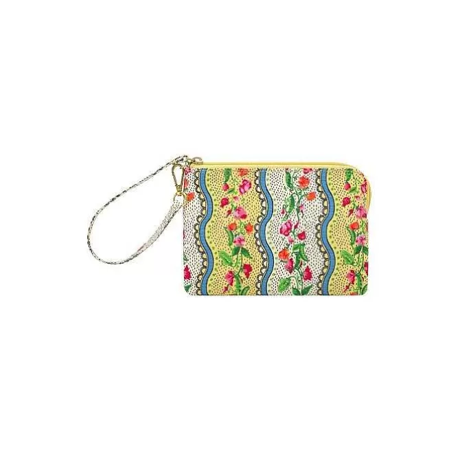 Purses & Wallets*Cath Kidston Sweet Pea Stripe Convertible Wristlet Pouch