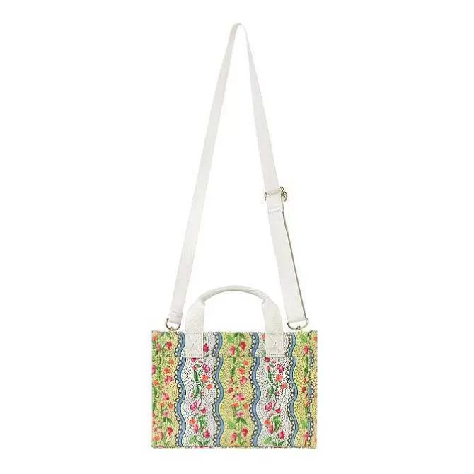 Cross Body Bags*Cath Kidston Sweet Pea Stripe The Little Sidekick