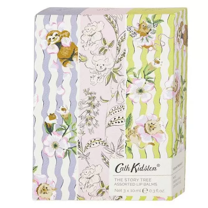 Home Fragrance & Toiletries*Cath Kidston The Story Tree Lip Balm Trio 3 X 10Ml