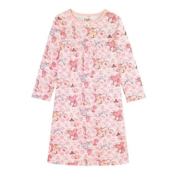 Kidswear*Cath Kidston Unicorn Long Sleeve Jersey Nightie