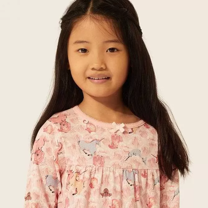 Kidswear*Cath Kidston Unicorn Long Sleeve Jersey Nightie