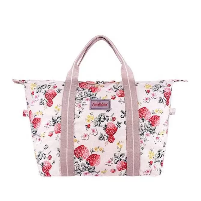 Foldaway Bags*Cath Kidston Wild Strawberry Foldaway Overnight Bag